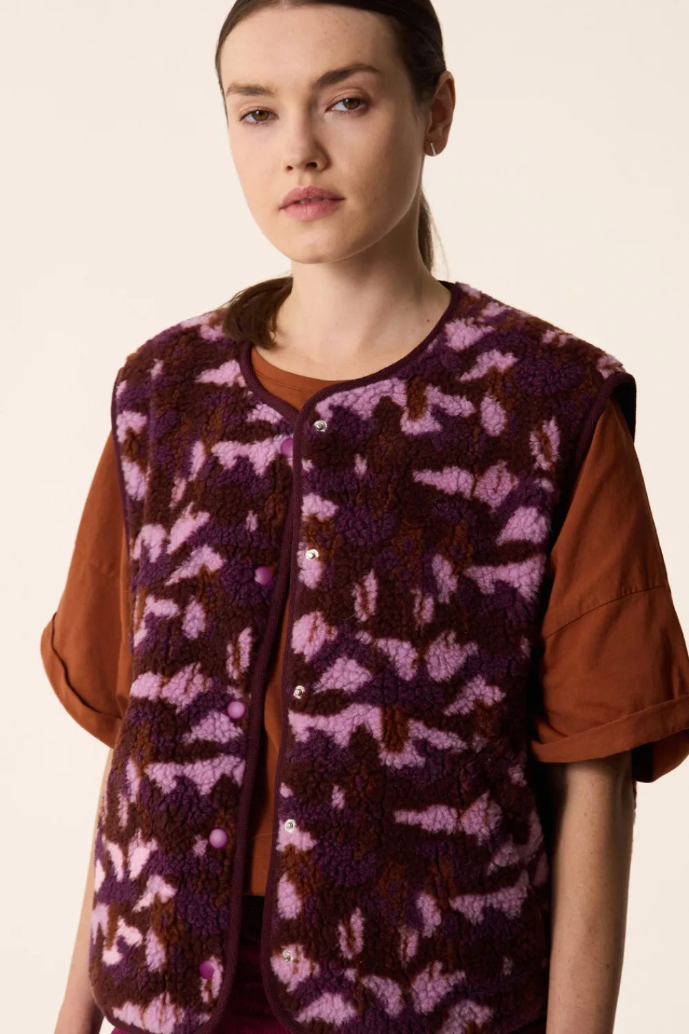 Veste maille sans manches Kadi|Des Petit Hauts Outlet